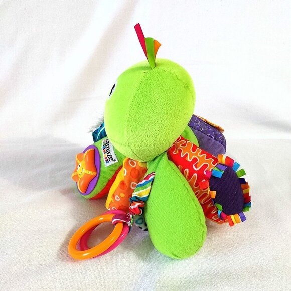 Lamaze 11" Octopus Baby Activity Toy Colorful Squeak Crinkle Textures 2006 - Picture 5 of 6